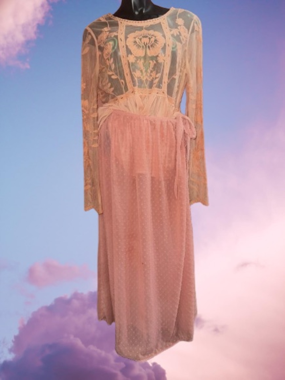 Wrap Maxi Skirt (tie waist)